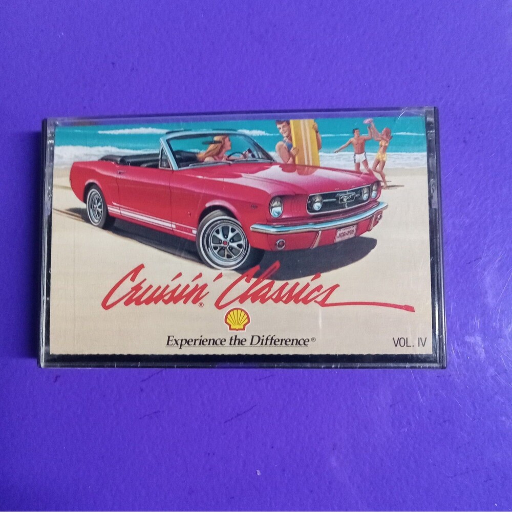 Cruisin’ Classics Vol IV Cassette Tape 1990 CBS Records / Shell Gas Stations